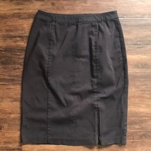 Black Christopher & Banks Size 4 Pencil Skirt